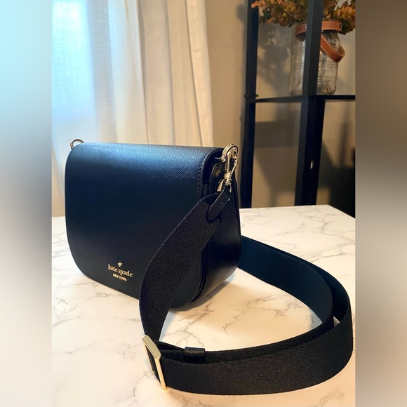 KATE SPADE MADISON SAFFIANO LEATHER SADDLE BAG - NWT - Picture 2 of 7